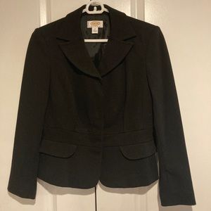talbots petites Women’s black blazer size 2